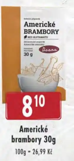 Qanto Americké brambory 30g nabídka
