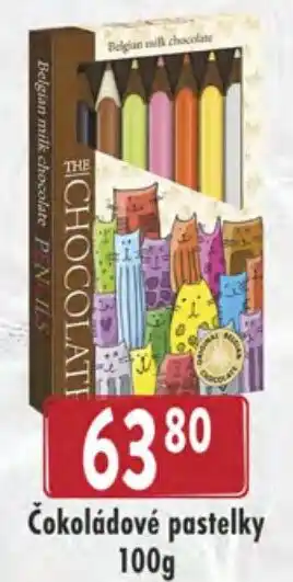 Qanto Čokoládové pastelky 100g nabídka