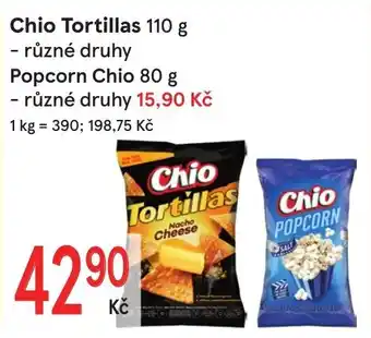 Žabka Chio Tortillas 110 g nabídka