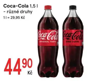 Žabka Coca-Cola 1,5 L nabídka