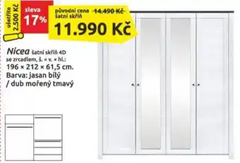 Nice a šatní skříň 4D