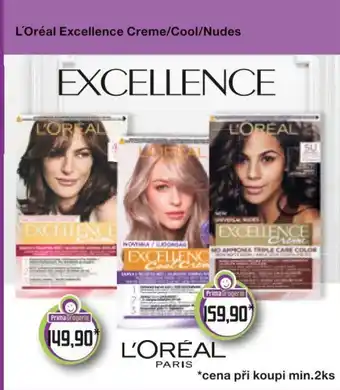 Prima Drogerie L'Oréal Excellence Creme/Cool/Nudes nabídka