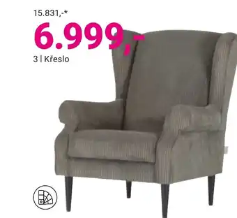 Möbelix KŘESLO UŠÁK VIOLA nabídka