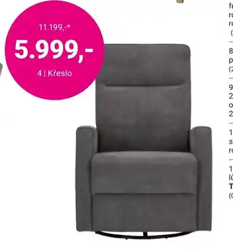 RELAXAČNÍ KŘESLO MELINDA