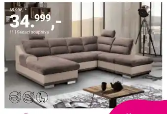 Möbelix SEDACÍ SOUPRAVA SEASIDE nabídka