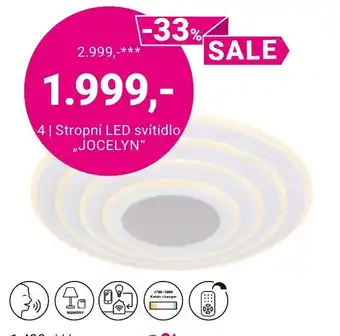 Möbelix STROPNÍ LED SVÍTIDLO JOCELYN nabídka