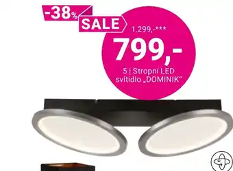 Möbelix STROPNÍ LED SVÍTIDLO DOMINIK nabídka