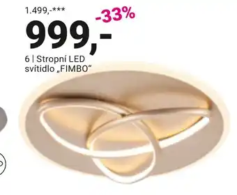 Möbelix STROPNÍ LED SVÍTIDLO FIBMO nabídka
