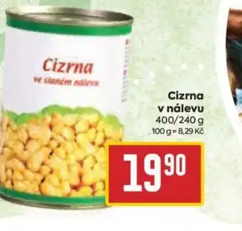 Billa Cizrna v nálevu nabídka
