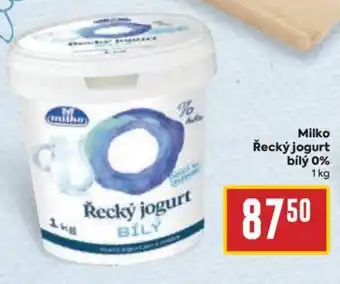 Billa Milko Řecký jogurt bílý 0% nabídka