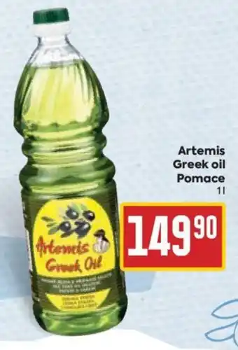 Billa Artemis Greek oil Pomace 1L nabídka