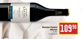 Billa Maison Castel Merlot 0,75L nabídka