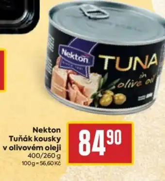 Billa Nekton Tuňák kousky v olivovém oleji nabídka