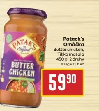 Billa Patack's Omáčka nabídka