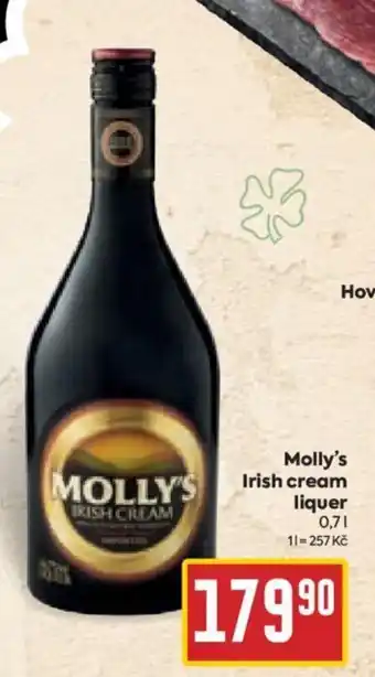 Billa Molly's Irish cream liquer 0,7l nabídka