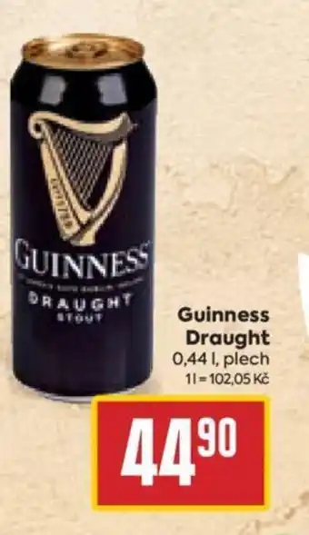 Billa Guinness Draught nabídka