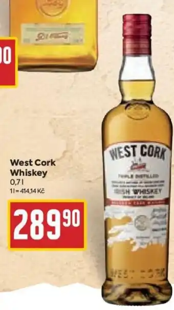 Billa West Cork Whiskey 0,7L nabídka