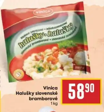 Billa Vinica Halušky slovenské bramborové 1 kg nabídka