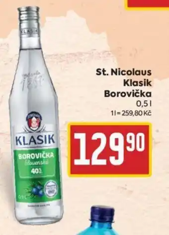 Billa St. Nicolaus Klasik Borovička nabídka