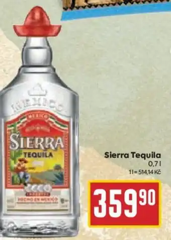 Billa Sierra Tequila nabídka