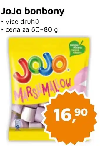 Můjobchod JoJo bonbony nabídka