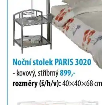 IDEA nábytek Noční stolek PARIS 3020 nabídka