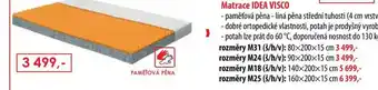 Matrace IDEA VISCO