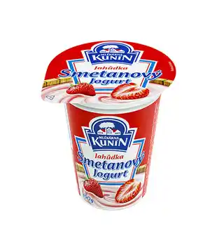 CBA Kunín smetanový jogurt s příchutí 150g nabídka