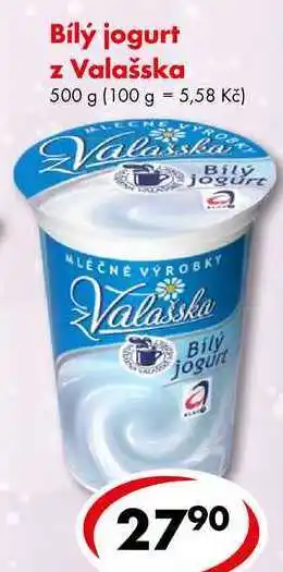 CBA Bílý jogurt z valašska, 500 g nabídka