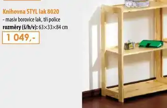 IDEA nábytek Knihovna STYL lak 8020 nabídka
