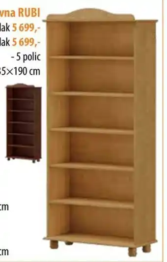 IDEA nábytek Knihovna RUBI nabídka
