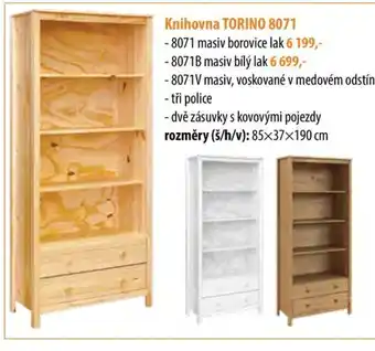 IDEA nábytek Knihovna TORINO 8071 nabídka