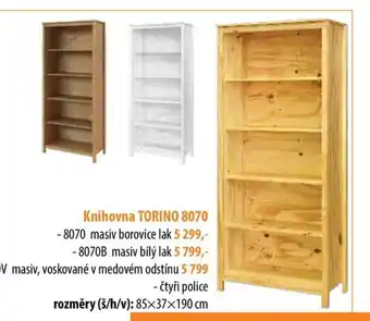 IDEA nábytek Knihovna TORINO 8070 nabídka