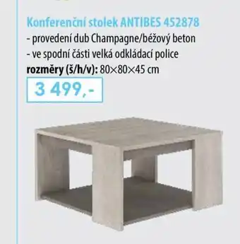 IDEA nábytek Konferenční stolek ANTIBES 452878 nabídka