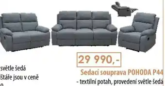Sedací souprava POHODA P44