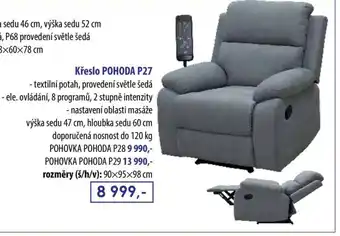 IDEA nábytek Křeslo POHODA P27 nabídka