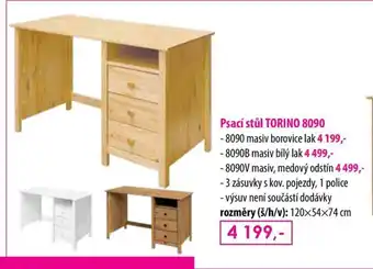 IDEA nábytek Psací stůl TORINO 8090 nabídka