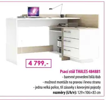IDEA nábytek Psací stůl THALES 484881 nabídka