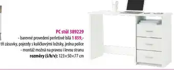 IDEA nábytek PC stůl 389229 nabídka