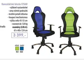 IDEA nábytek Kancelářské křeslo CESAR nabídka