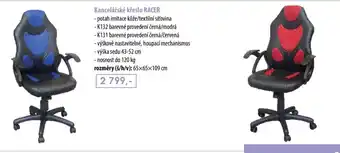 IDEA nábytek Kancelářské křeslo RACER nabídka