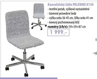 IDEA nábytek Kancelářská židle PALERMO K130 nabídka