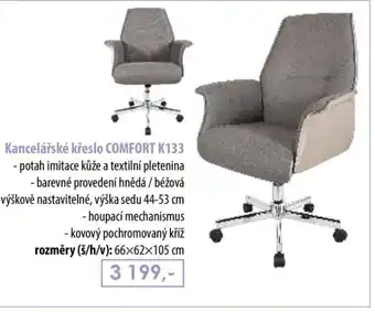 Kancelářské křeslo COMFORT K133