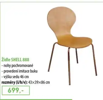 Židle SHELL 888