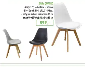 IDEA nábytek Židle QUATRO nabídka