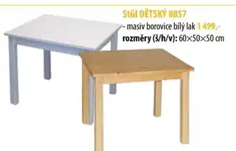 IDEA nábytek Stůl DĚTSKÝ 8857 nabídka