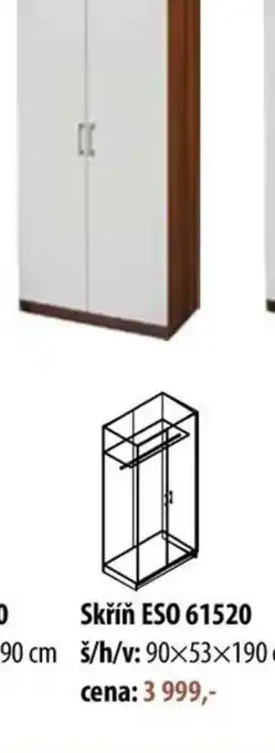 IDEA nábytek Skříň ESO 61520 nabídka
