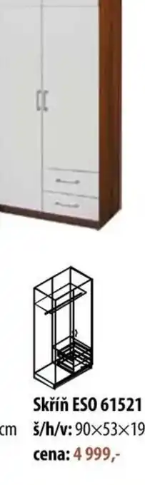 IDEA nábytek Skříň ESO 61521 nabídka