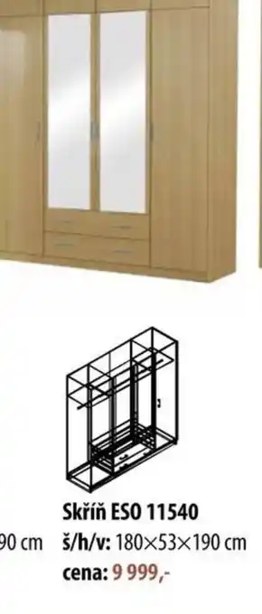 IDEA nábytek Skříň ESO 11540 nabídka