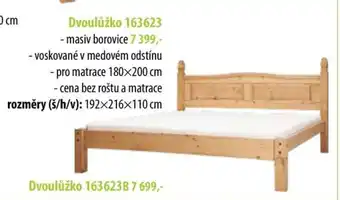 IDEA nábytek Dvoulůžko 163623 nabídka